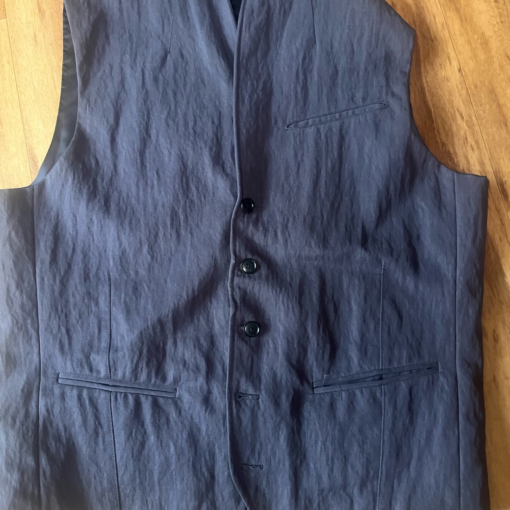 John Varvatos Purple slim- fit Vest